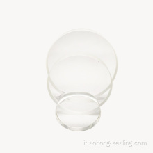 Circolo rotondo in vetro a vista borosilicato temperato